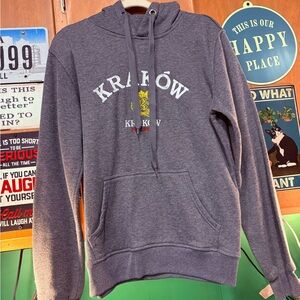Kraków Gray Hoodie for Men